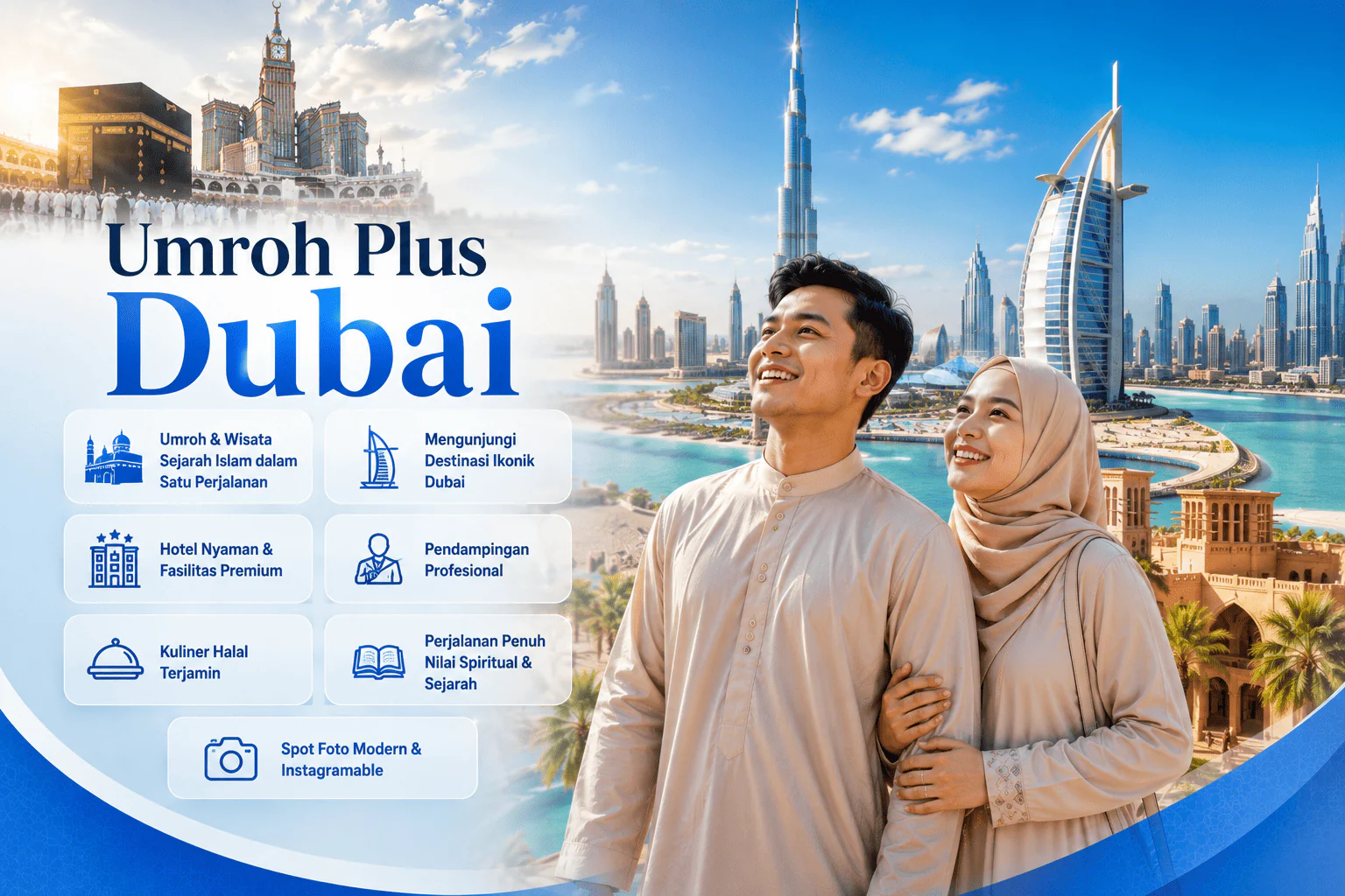 Umroh Plus Dubai Abudabhi