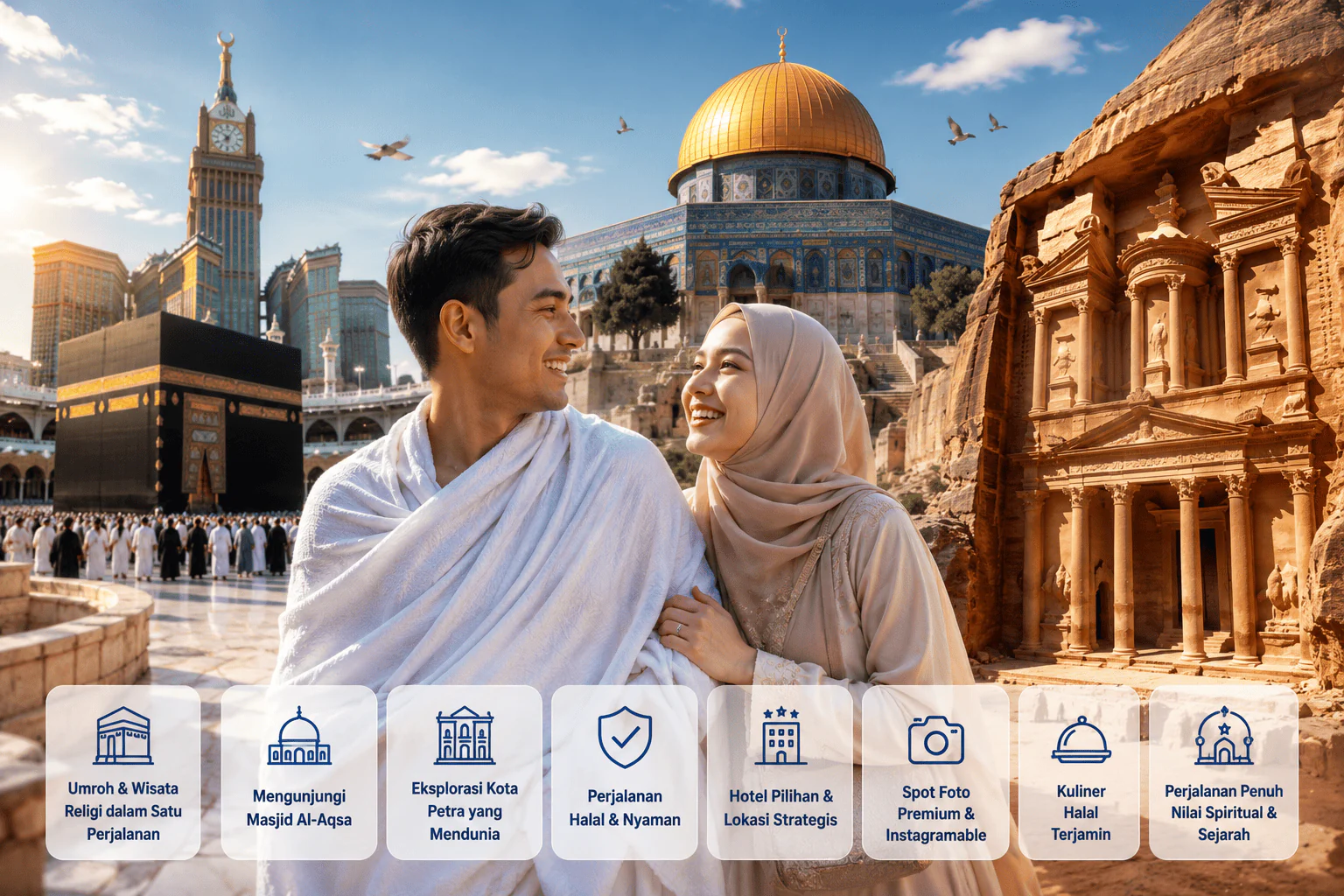 Umroh Plus Aqsa Petra